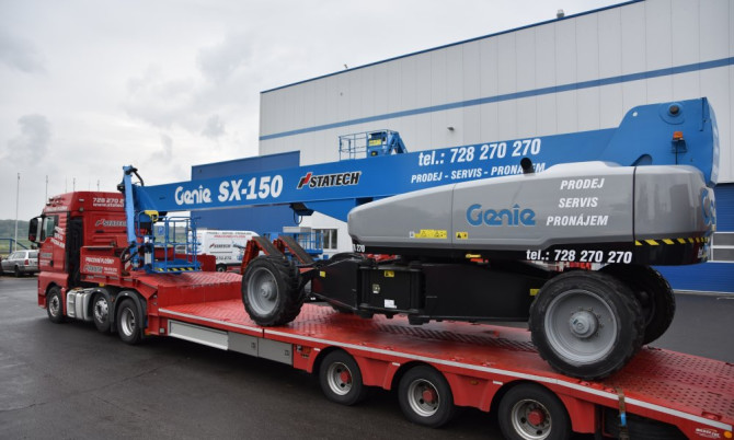 The highest working platform in the Czech Republic! SX-150