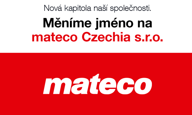 Měníme jméno: STATECH s.r.o. bude mateco Czechia s.r.o.