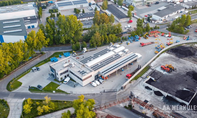 Our cooperation with the Polish company AA Herkules: the delivery included 100 Genie machines