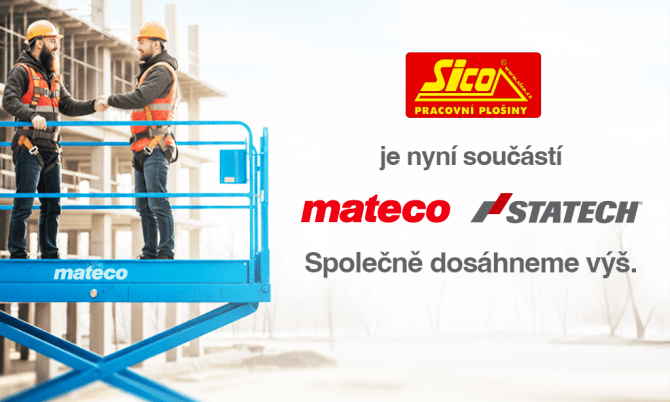 Fúze společností SICO RENT s.r.o a STATECH s.r.o.