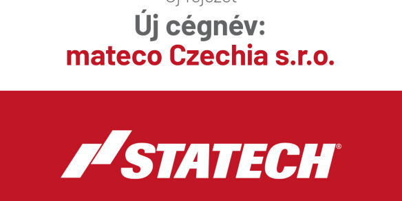 Nevet változtatunk: a STATECH s.r.o. neve mateco Czechia s.r.o.-ra változik.